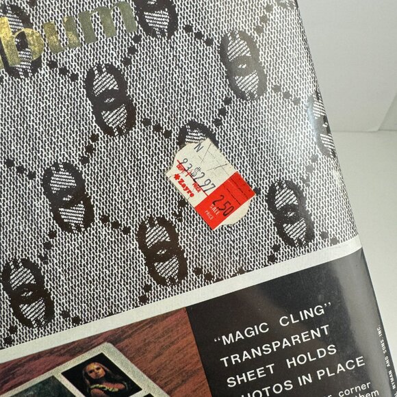 Vtg Sealed Alco Dry Mount Photo Album 20 Sheets 40 Pages Magic Cling Transparent - Picture 8 of 10